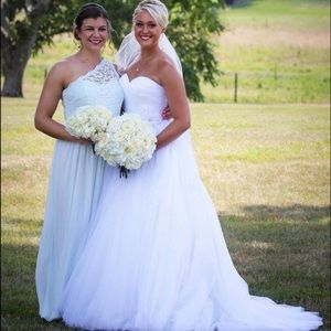 David’s Bridal Bridesmaid Dress